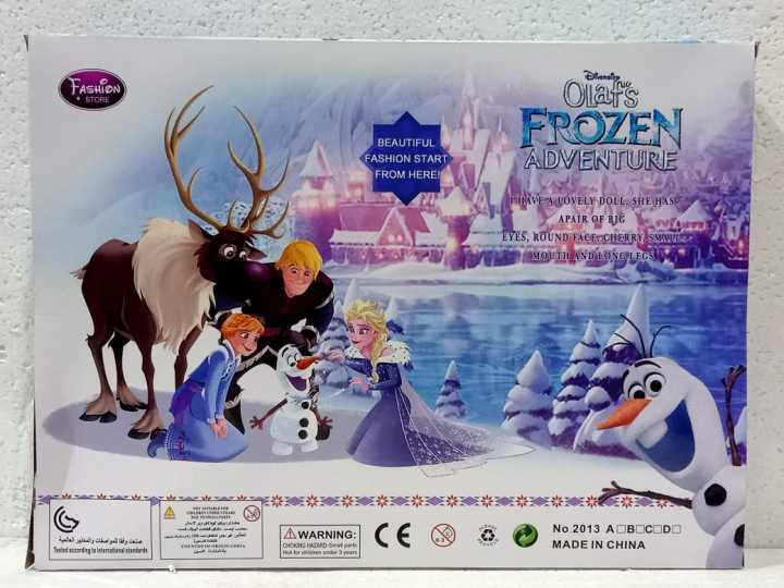 Olaf's%20frozen%20adventure%20Doll%204%20PCs%20toy%20for%20kid's%20-%20Image%204