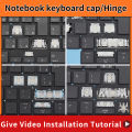 Replacement Keycap Key cap Hinge for HP ProBook 450 G8 455 G8 455R G8 650 G8 Laptop Keyboard. 