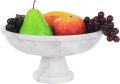 Marble Fruit Bowl White. 