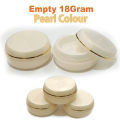 Empty Cosmetic Containers Cream Pot Jar Refillable Plastic 18 Gram. 