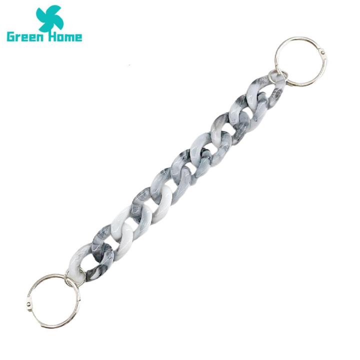 Green Home Shoe Charm Chain Smooth Women Bag Shoe Chain Decor Accessories