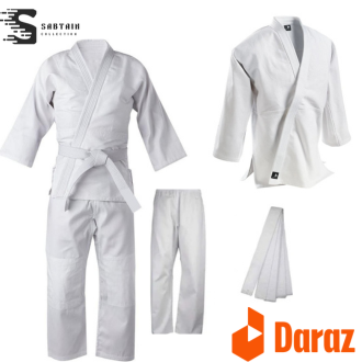 High Quakity Quality Karaty Uniform Taekwando Uniform in white Color, Taekwando suit, Martial Art Suit, Karate suit, judo karaty, Complete karate uniform, in 0 To 8 Sizes In Pure Cotton Fabric Sabtain Collection Store