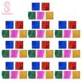 Easy to Fold Origami Paper 50pcs Colorful Square Origami Paper Set for Diy Crafts Scrapbooking Handmade Paper Cranes Shining Folded Paper Decoration Ideal for Kindergarten Children's Projects. 