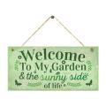 1 Set Wooden Sign Eco-friendly Eye-catching Wood Hanging Plaques Sign Supplies for Dorm. 
