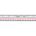300mm 1:100~1:500 Triangular Metric Scale Ruler For Engineer 12.6. 