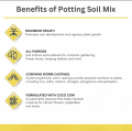 Soilless Potting Mix for Seeds Starter - Cocopeat , Vermi compost, Perlite Pack of 1,2,3,5Kg. 