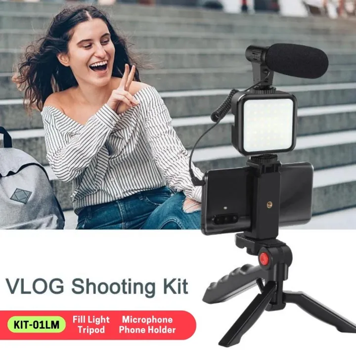 Vlogging%20Kit%20for%20Iphone%20,%20Android%20Video%20Vlogging%20Kits%20Model%20AY-49%20Phone%20Tripod%20Phone%20Holder%20-%20Image%206