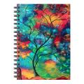 Art Spiral Notebook. 