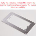 SFX to ATX PSU Converter-1 x SFX to ATX PSU Converter with 4 screws-Black. 