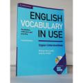English Vocabulary in Use Upper-Intermediate Book with Answers and Enhanced DVD Vocabulary Reference and Practice 4th Edition by Michael McCarthy, Felicity O'Dell. 