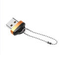 Mini USB 2.0 Micro SD Memory Card Reader High Speed Adapter with Keychain Portable Card Reader Laptop Accessories. 