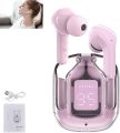Air 31 Wireless Earbuds Transparent Bluetooth 5.3 Crystal Airpods Wireless Headset Charging Case Heavy Bass Stereo Earphones with Noise Reduction Microphone Waterproof Headphone LED Digital Display. 