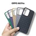 OPPO A6 Pro 4G Back Cover Premium Soft Matt Woven Design Protection Phone Case for OPPO A6 Pro 4G. 