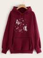 Pullover Comfortable Winter Stylish and Trendy Hoodie for Woman/Girls - Stay Cozy and Stylish in Winter. 