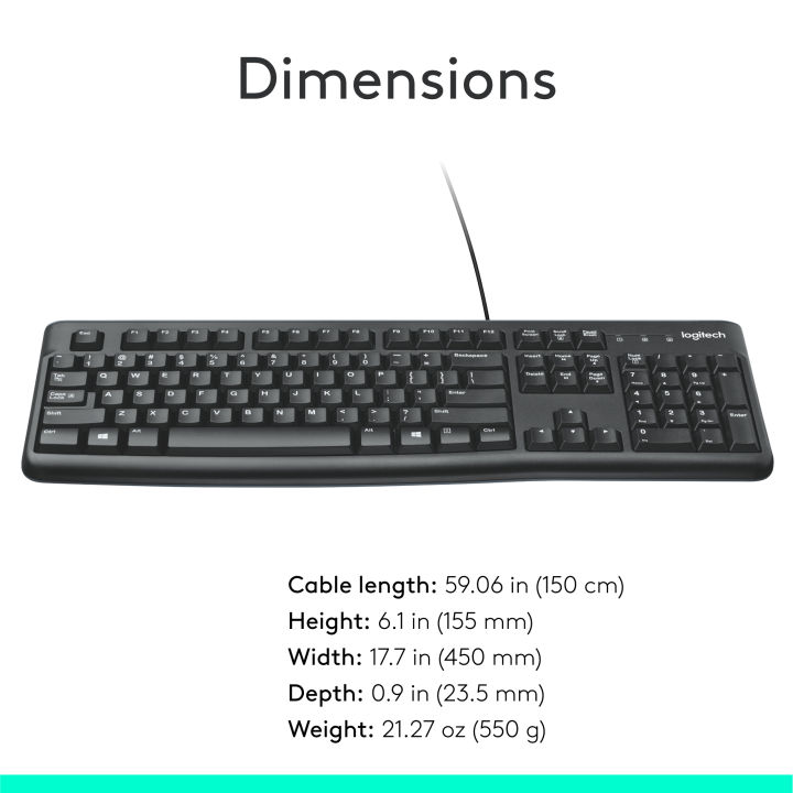 Logitech%20K120%20Wired%20Keyboard%20for%20Windows,%20USB%20Plug-and-Play,%20Full-Size,%20Spill-Resistant%20Compatible%20with%20PC,%20Laptop%20-%20Image%209