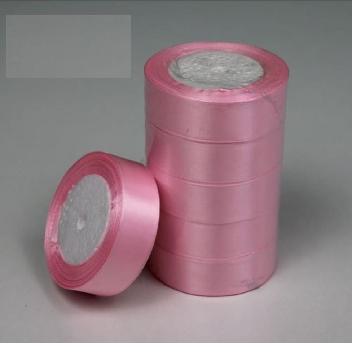 1%20inch%2024mm%20Wide%20Satin%20Silk%20Ribbon%20Ribon%20craft%20for%20Decoration-%2020Yards%20-%20Image%203
