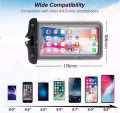 Waterproof Mobile Case PVC Bag Transparent Touch Screen Premium Cell Phone Pouch Cover For Travel Hiking Rainy Season Monsoon. 