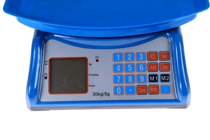 1 gram 30kg Scale to Electronic price computing scale DY-130 Imported Digital Electronic Computing Price Scale Weight Machine Fruits Vegetables Kitchen Items Meat Chicken NOTE random color will be delivered