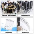Rotating Cosmetic Storage Box 360 Degree Rotary Acrylic Makeup Organizer Adjustable Cosmetic Storage Display Case for Women Girl Makeup Storage A&AE- 1Pc Rotating Makeup Organizer Space Saving Cosmetic Organizer Makeup Holder Makeup Storage Case. 