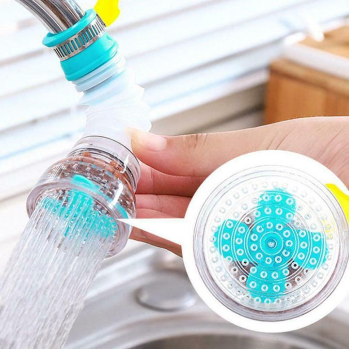 Fan Faucet with Clip 360 Adjustable Flexible Kitchen Faucet Tap Water Filter, Water Saving Kitchen Tap, Tap Head cover, Tap Shower, Tap head Shower