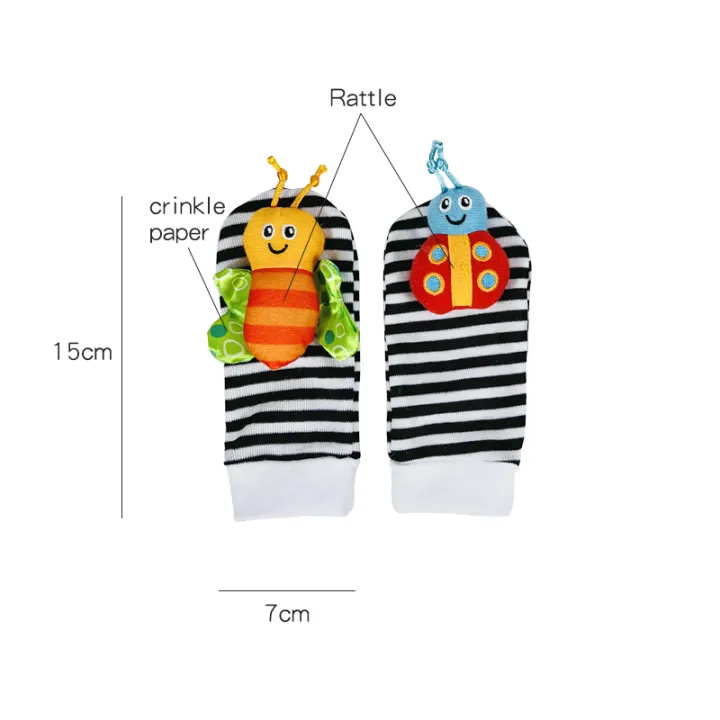 4%20Pcs%20Baby%20Rattle%20Set%20Toys%20Infant%20Wrist%20Strap%20Baby%20Socks%20Foot%20Finder%20Educational%20Handbells%20Cute%20Spider%20Cartoon%20-%20Image%2010