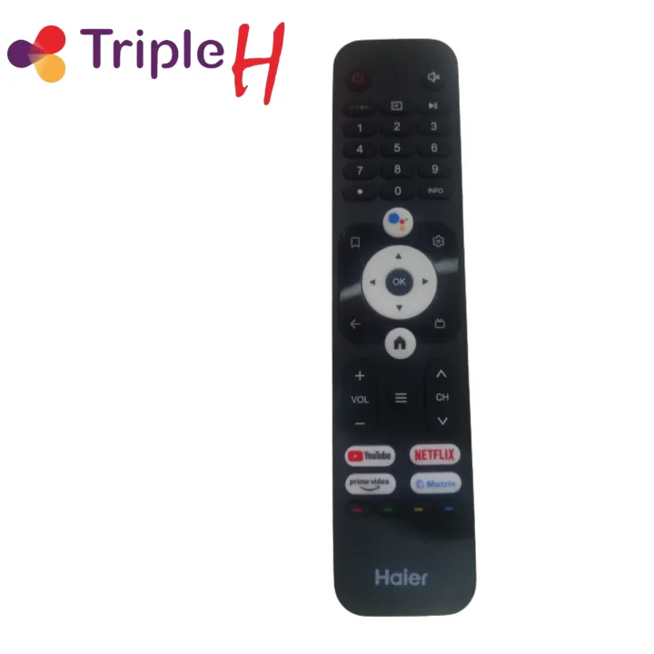 HAIER%20Universal%20LCD%20/LED%20TV%20Remote%20Control%20Model%20U-31%20Without%20Voice%20Command%20With%20Social%20Function%20Buttons%20Triple%20H%20-%20Image%203