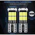 T10 T15 W16W LED Bulbs High Power 45pcs 4014SMD Super Bright 1200LM Replace For Car Reversing Light White. 
