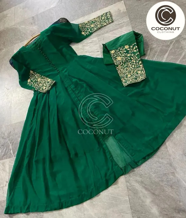 Stylish%20Embroidered%20Chiffon%20Maxi%20with%20Embroided%20Trouser%20Full%20Flair%20(2-Piece)%20Chiffon%20Maxi%20Dresses%20For%20Women%20-%20Image%203