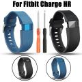 Replacement Band Strap Computers Wristband Bracelet For Fitbit Charge HR Blac. 