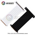 Full Speed PCIE 4.0 16x Riser Cable Graphics Card Extension Cable PCI Express Port GPU Expansion Card Riser Shielded Extender. 