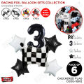 Checkered Flag Foil Balloon Set With 32 Inch Number Collection, Racing Tracks Happy Birthday Party Supplies Decor, HBD Racing Wheel Balloon, Motor Cycle Balloons Sports Vehicle, Decoration Celebrations Parties For Boys & Kids : BC8ZOoM3. 