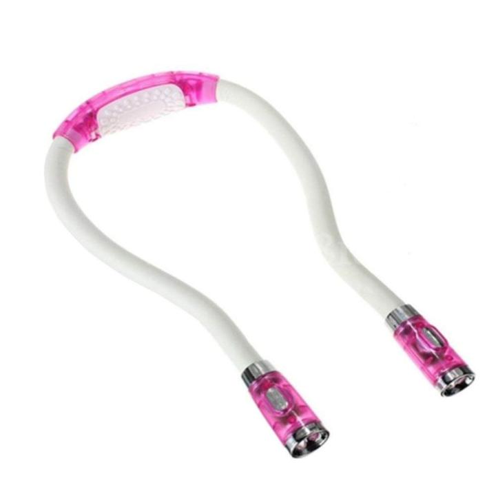 Hands Free Hug Light, Flexible Bright LED Night Neck Book Lamp for Reading in Bed