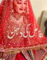 Customizable Bridal Qabool Hai Nikkah Dupatta Elegant Wedding Wear for Bride Traditional Shadi Duppata. 