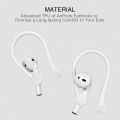 1 Pair Silicone Anti Fall Bluetooth Headset Protective EarHooks Earphone Holder For Earphone Apple AirPods Secure Fit Hooks Sports Anti Lost Ear Hook Ear Attachment Loops Accessory Perfect For Exercising Running, Jogging, Cycling, Gym Outdoor Activities. 