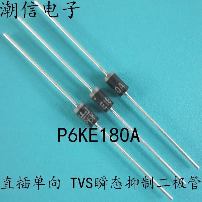 5_PCS Original High Quality Transient suppression diode P6KE180A one-way 600 w, 180 v