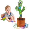 Original Dancing Cactus Toys for Kids Educational Plush Baby Toy Talking & Singing Electronic Pets for 6 to 12 Months Toddler Repeats What You Say Voice Recorder Musical Toys with 120 Songs. 