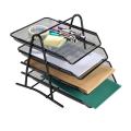Heavy Duty Metal 4 Tier story Desktop Document Letter Tray. 