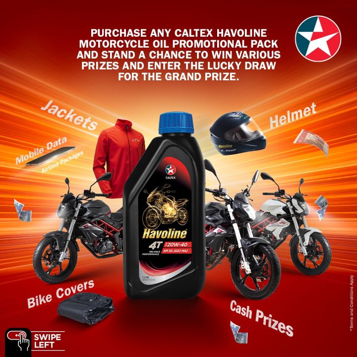 HAVOLINE 4T SAE 20W-40 - Engine oil for Bike (700 ml)