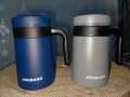 Imported 316 Jingbang Stainless Steel Thermos Tea Mug With Handle and Filter Insulated Tea Cup Thermos Cup for Office Hot and Cold Tea Coffee Cup. 