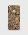Huawei P8 Lite (2017) Cover 3d Hard case Orange Wall Style - 1cover2055. 