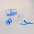 Naughty Bear Lunch Box and Bottle Set Blue. 