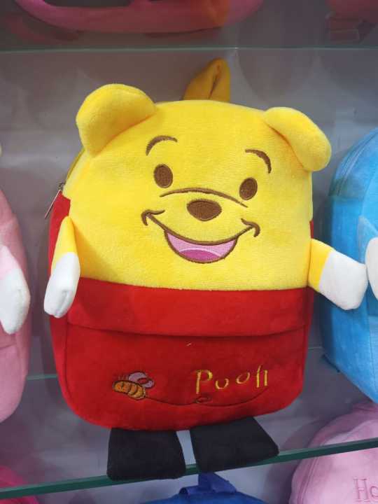 Cartoon Character Backpack for Small Kids plush Stuff Bag Size 13 ...