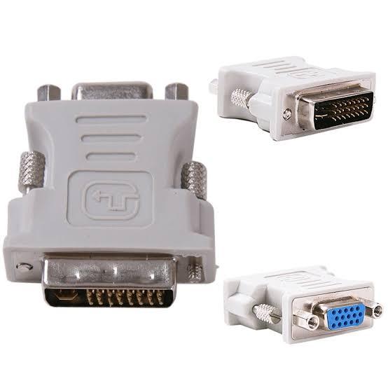 DVI to VGA Connector - Dual-Link DVI 24+5 to VGA Adapter