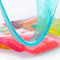 pack of 1 Colors Trendy Super Jelly Clay / Jelly Clay / Slime Transparent Crystal Art # OFA-JCS01 (1 Pcs). 