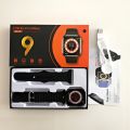 C900 Pro Max Smart Watch- Ultra Series 9 - NFC - Bluetooth Call - Customize Wallpaper - Wireless Charging - Real Screws and Straps Locks-2 Straps-Brand By Qurachi Trader's. 