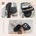 funny heat dissipation Phone Case For Xiaomi14 Pro anti-fall airbag texture soft case youth imitation leather Cartoon. 