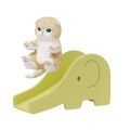 Mofusand Cats Figures Play Slide Action Figure Kawaii Elephant Slide Cats Cute Orange cat Periphery Toy Gifts for KidsBasketball. 