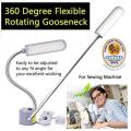 SMD Light 20+ SMD's Sewing Machine Flexible Lamp, with Magnetic Mounting Base, Plug Not Included (1 piece / pack). 