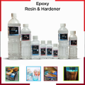 Epoxy Resin and Hardener - Pack of 1 kg - 700 gms Epoxy and 300 gms Hardener - Ratio 2:1. 