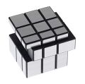 Orignal Mirror Cube 3x3 Stickerless Rubiks Cube 3D Puzzle Magic Cube Fast Speed Magic 3x3x3 Puzzle Toys, Mirror Blocks Cube Silver Cube 57mm for kids Fast Stress Relief Fidget Toys Game. 